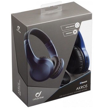 Cellularline Akros sluchátka s vestavěným mikrofonem